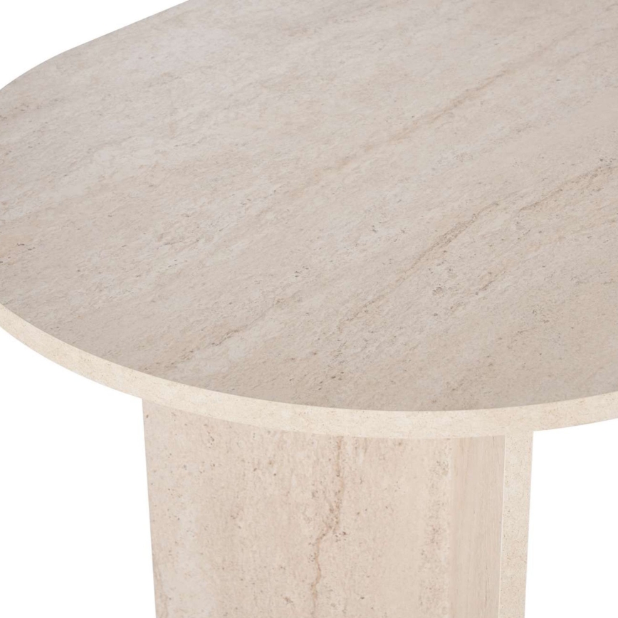 Table de salle à manger NEL 200 x 90 cm beige