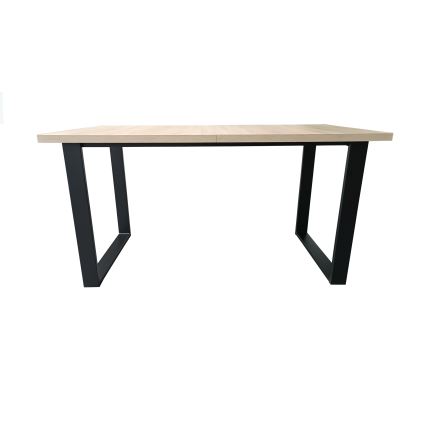 Table de salle à manger pliable COLIN chêne sonoma