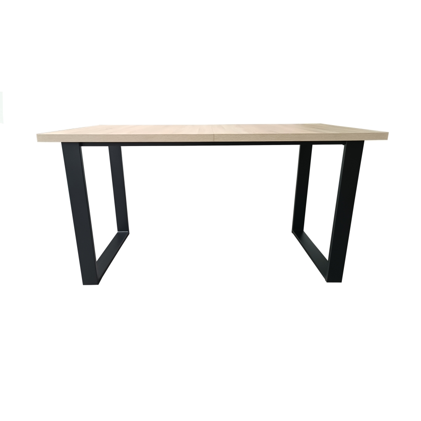 Table de salle à manger pliable COLIN chêne sonoma