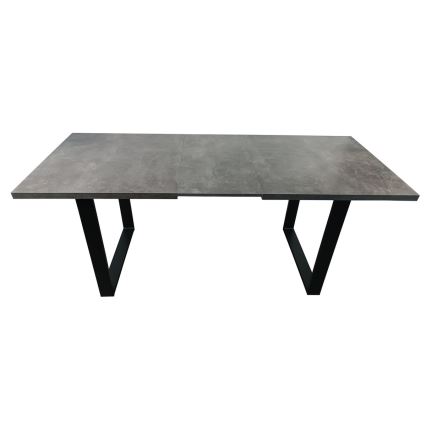 Table de salle à manger pliable COLIN gris