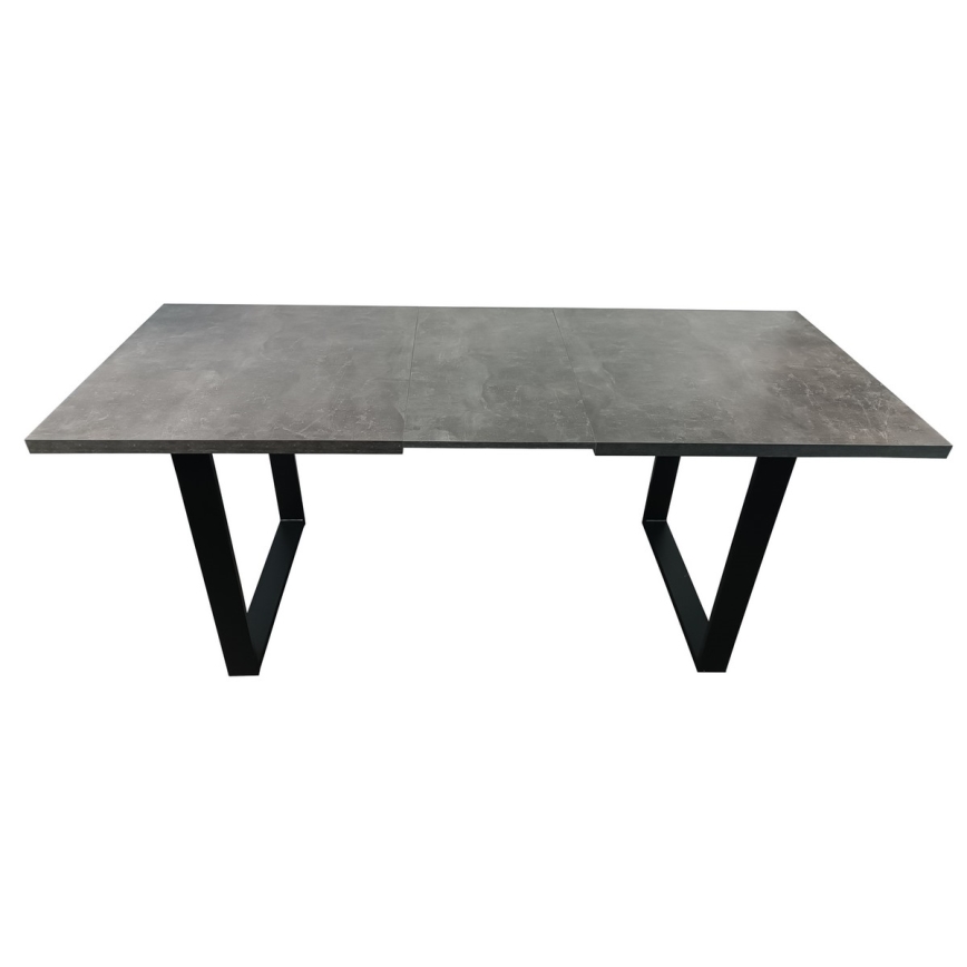 Table de salle à manger pliable COLIN gris