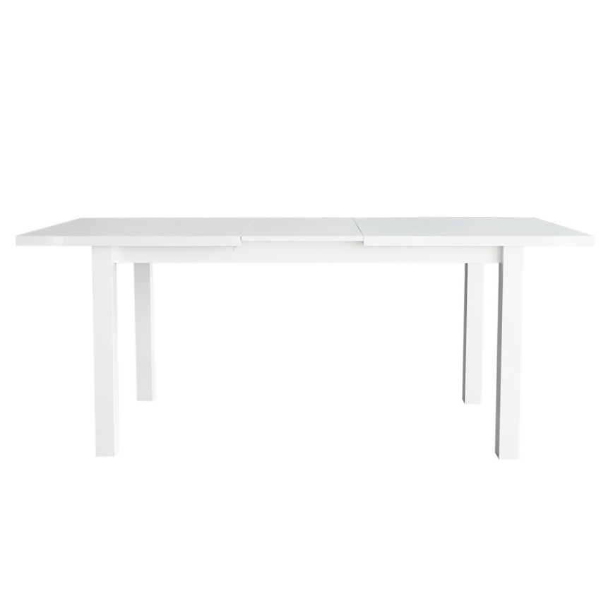 Table de salle à manger pliable LIAM blanc