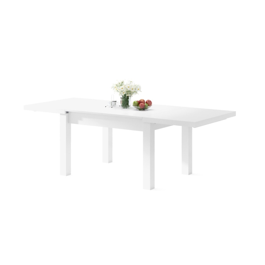 Table de salle à manger pliable RALF blanc