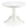 Table de salle à manger pliable WILLIAM 75x124 cm blanc