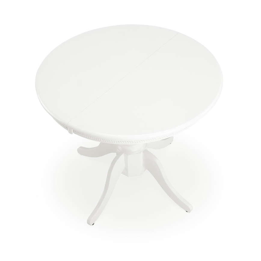 Table de salle à manger pliable WILLIAM 75x124 cm blanc