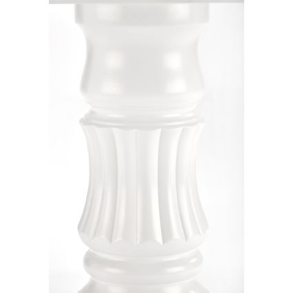 Table de salle à manger pliable WILLIAM 75x124 cm blanc