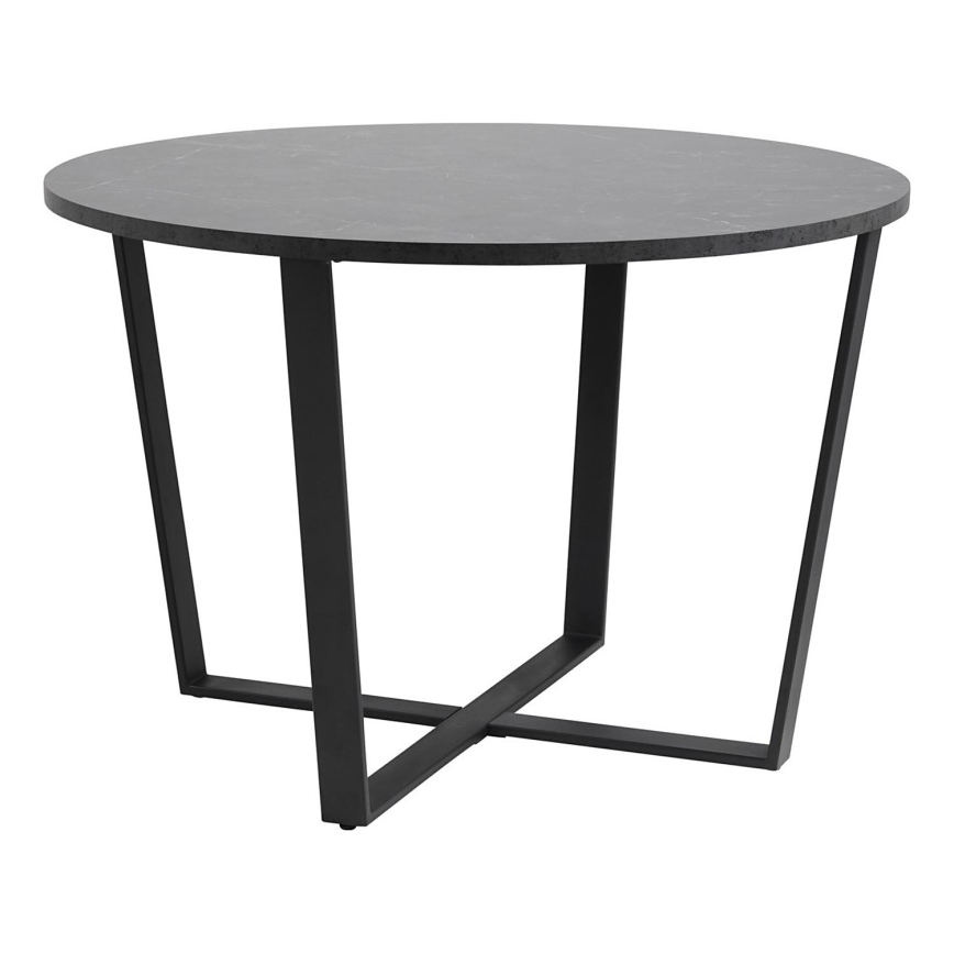Table de salle à manger TINO anthracite
