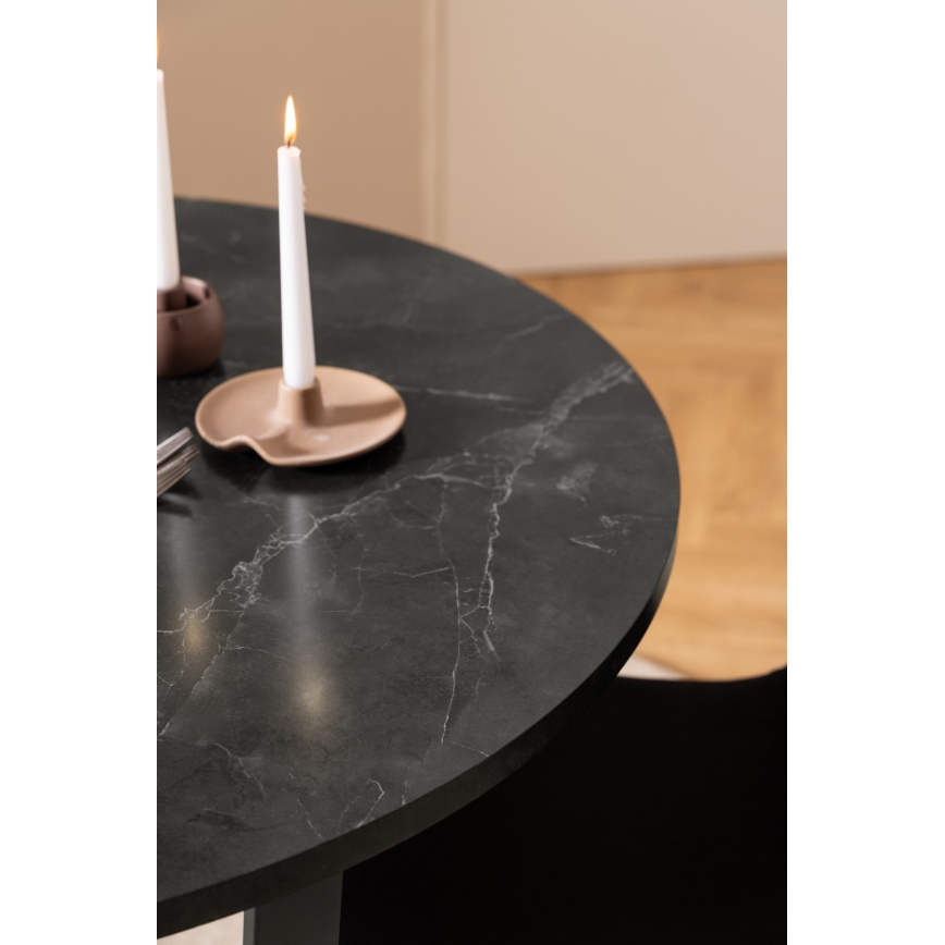 Table de salle à manger TINO anthracite