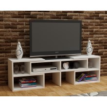 Table TV CARE 40x136,8 cm blanche