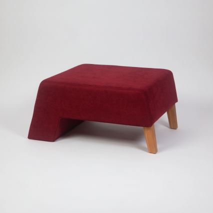 Taboret KATE 40x84 cm rood