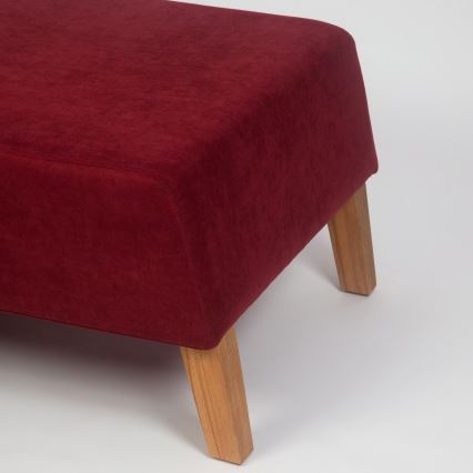 Taboret KATE 40x84 cm rood