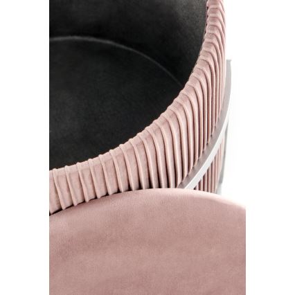 Tabouret CRICKET Ø 40 cm rose