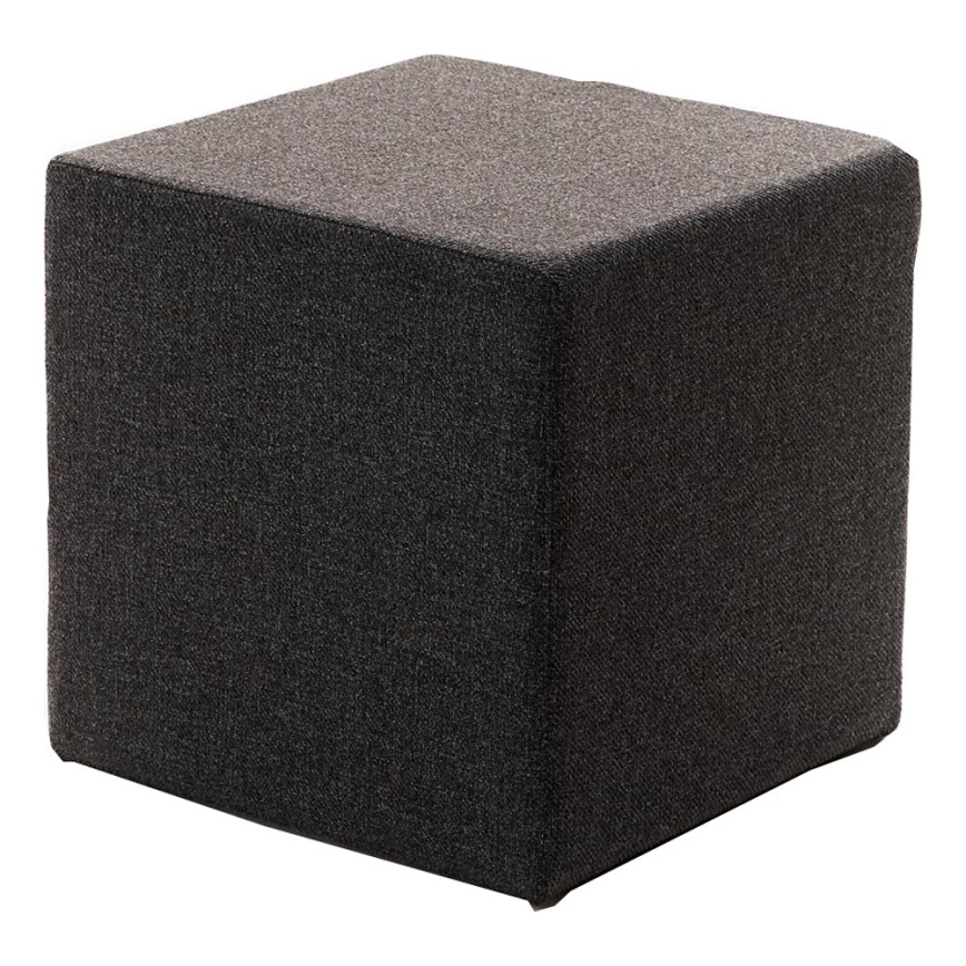 Tabouret CUBI 40x40 cm marron foncé