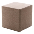Tabouret CUBI 40x40 cm marron
