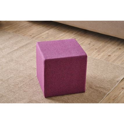 Tabouret CUBI 40x40 cm rose