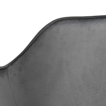 Tabouret de bar AYLIN 1 pcs gris foncé