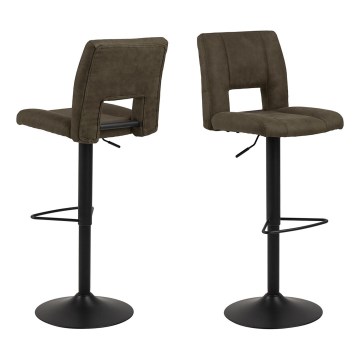 Tabouret de bar SERENA 1 pcs vert