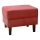 Tabouret GALA 42x54 cm rouge