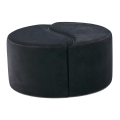Tabouret JING Ø 80 cm anthracite