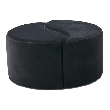 Tabouret JING Ø 80 cm anthracite