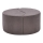 Tabouret JING Ø 80 cm marron