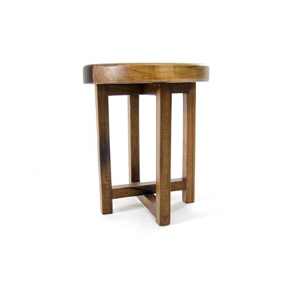Tabouret JOLO'JR 34x34 cm pin