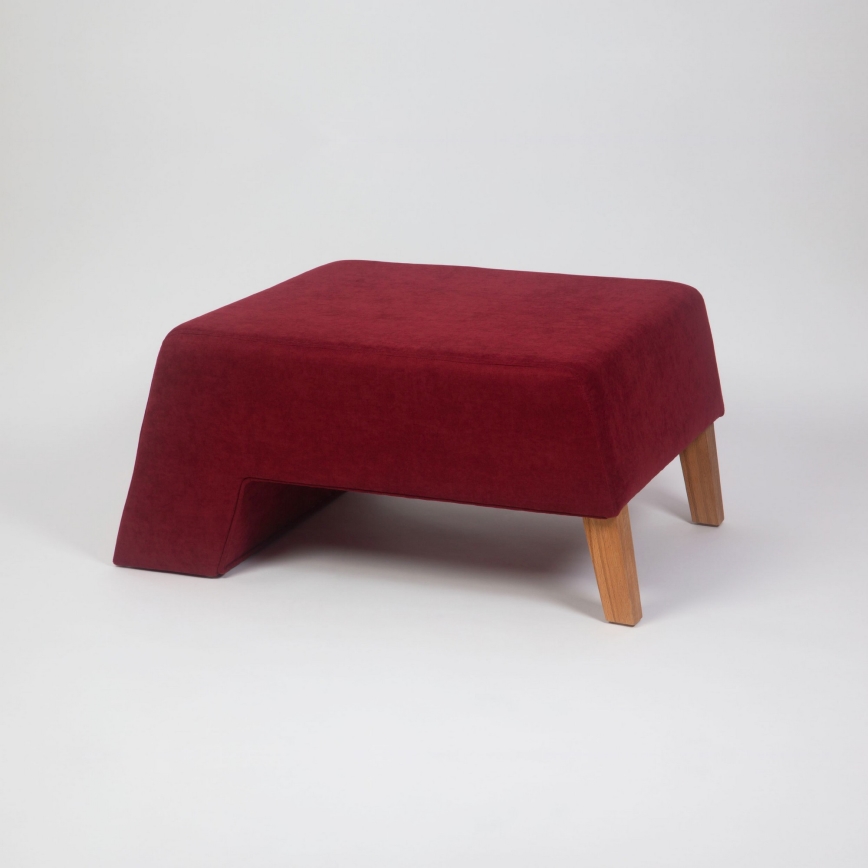 Tabouret KATE 40x84 cm rouge