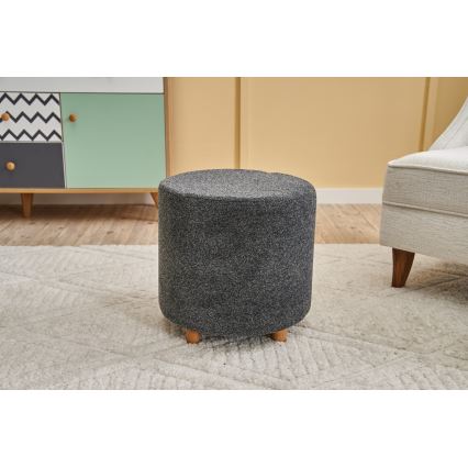 Tabouret KIMA Ø 40 cm, anthracite