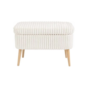 Tabouret MOLIS 35x60 cm blanc