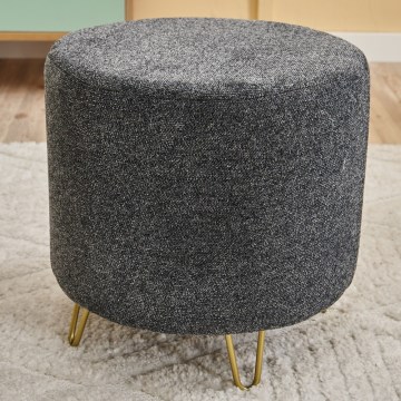 Tabouret NANI Ø 40 cm anthracite