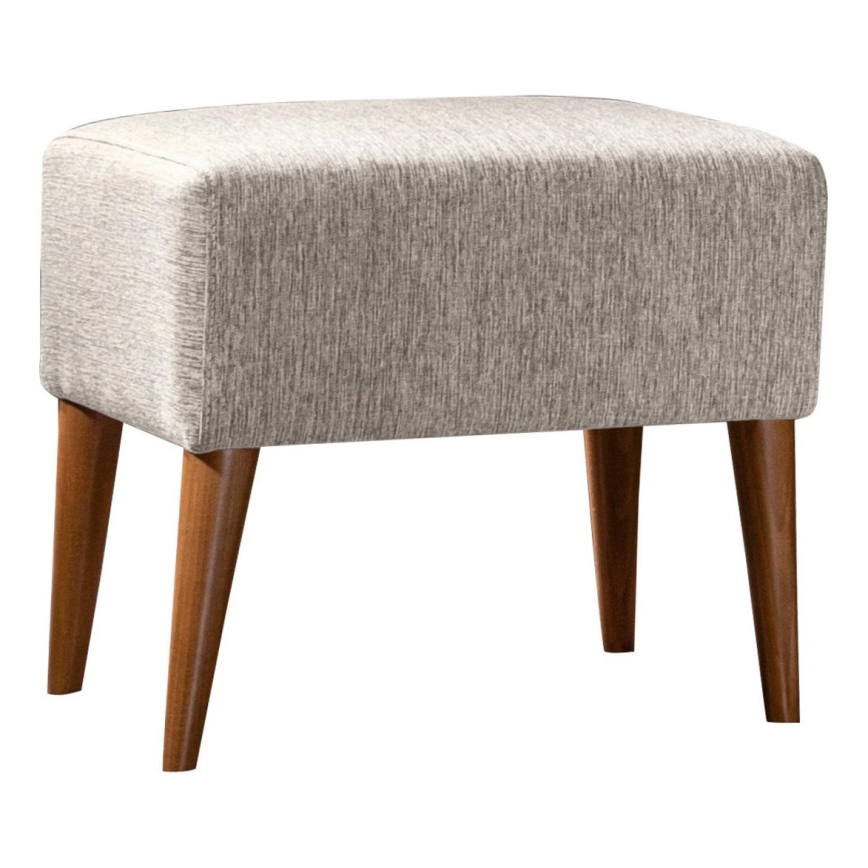 Tabouret NIMO 46 x 50 cm, crème