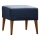 Tabouret NIMO 46x50 cm bleu