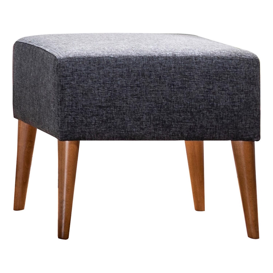 Tabouret NIMO 46x50 cm gris