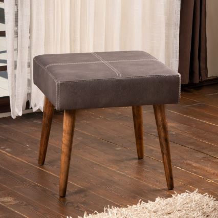 Tabouret NUTO 46x46 cm anthracite