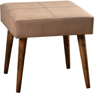 Tabouret NUTO 46x46 cm marron