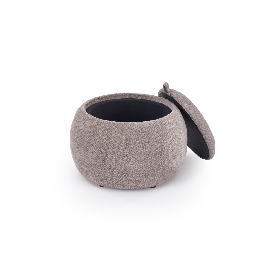 Tabouret PAKS Ø 50 cm gris