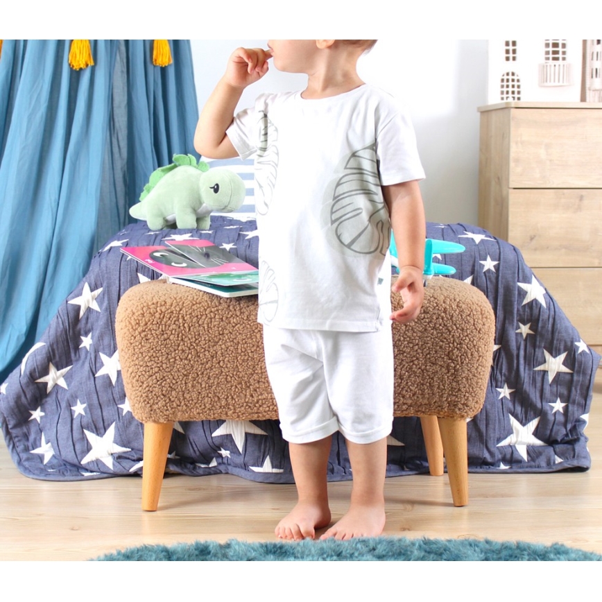 Tabouret PIXI 32×61 cm marron