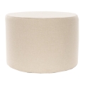 Tabouret RABO, diamètre 58 cm, coloris crème