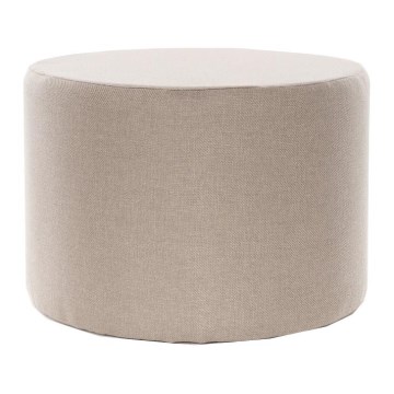 Tabouret RABO Ø 58 cm beige