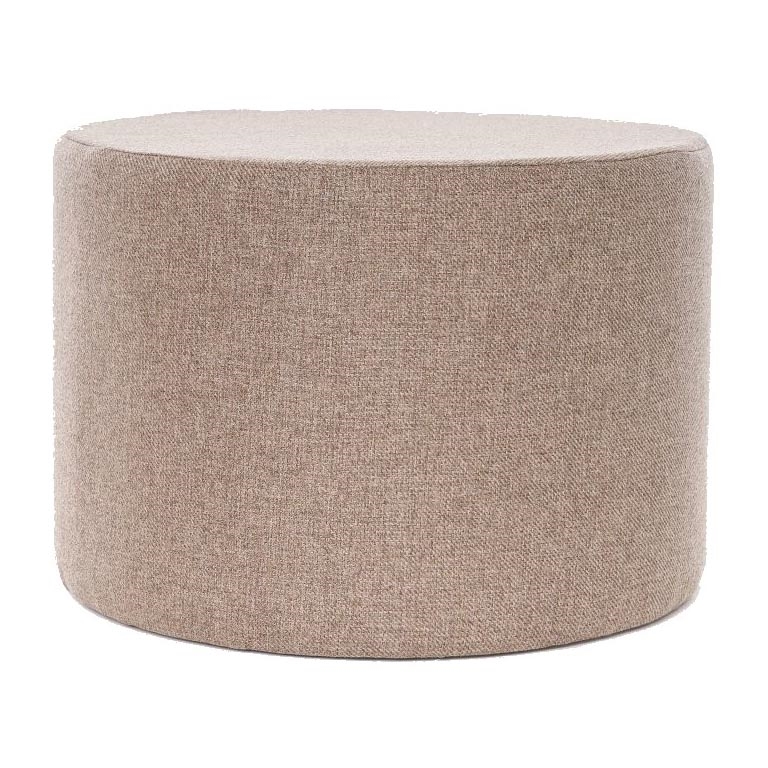 Tabouret RABO Ø 58 cm marron