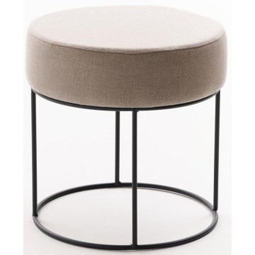 Tabouret RELO Ø 40 cm beige