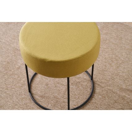 Tabouret RELO Ø 40 cm jaune