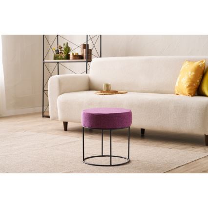 Tabouret RELO Ø 40 cm, rose
