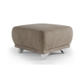 Tabouret RIMINI 66x66 cm marron