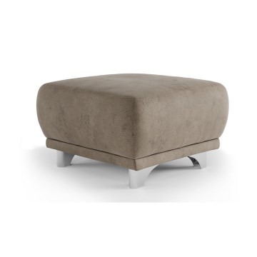Tabouret RIMINI 66x66 cm marron