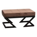 Tabouret RINA 45x90 cm marron