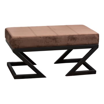Tabouret RINA 45x90 cm marron