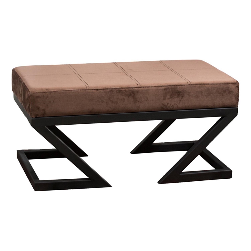 Tabouret RINA 45x90 cm marron