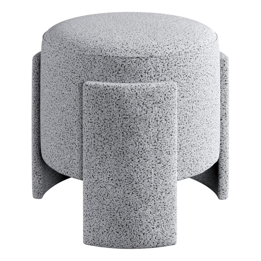 Tabouret ROCKET Ø 39 cm gris