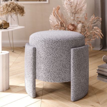 Tabouret ROCKET Ø 39 cm gris